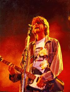 Kurt playing Lake of Fire